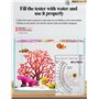 boxtech salée Hydromètre Aquarium Reef Doux Corail Marine Fournitures, mer Hydromètre Eau de mer Test Mètre pour Fish Tank Eau s