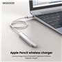 MOGOOD Stylus Pen Charging Cable Pencil Charger Compatible with Apple Pencil 2nd Generation Only Stylus Charging Cord Save Your 