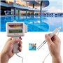 Portable Testeur de Ph Professionnel Testeur Digital pour Mesurer la Qualité de Liquide PH Chlore Metre pour
