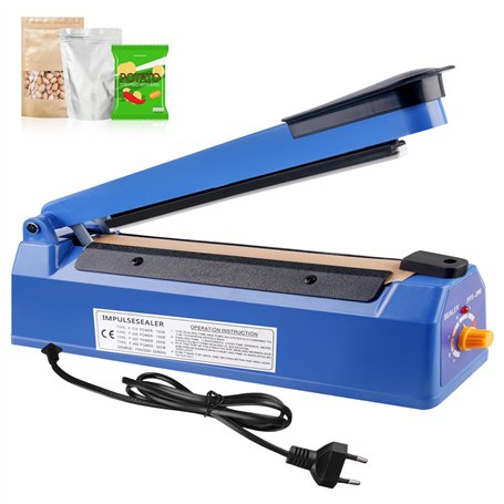 Soudeuse à film de 300 mm - Machine à souder manuelle avec largeur d'étanchéité de 3 mm