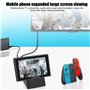 Station d'accueil pour Nizirioo Switch/Switch OLED : station d'accueil portable pour TV, mini commutateur, station de charge ave