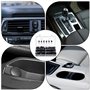 TNOMSNO Clips De Fixation Voiture, 190 Pièces Clips Voiture Rivet Plastique Clips Voiture, 6 Taille Pieces Auto, Rivets en Plast