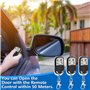 TNOMSNO 3 PCS Telecommande Universelle Portail, 433,92 Mhz Télécommande de portail Moderne Universelle Télécommandes Universelle