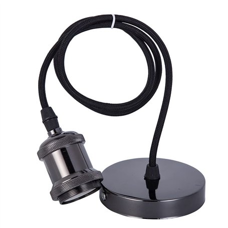 CENPEK Kit de Cordon Suspension Suspendu pour Douilles de Lumière Vintage avec Interrupteurs