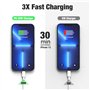 Chargeur Rapide USB C 20W avec Câble USB C vers Lightning 1m Certifié MFi pour iPhone 14/14 Pro/14 Pro Max/14 Plus/13/12/11/SE/X