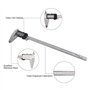 yosoo (TM) 30,5 cm 300 mm Écran LCD Micromètre Pied à coulisse à vernier numérique en acier inoxydable de précision électronique