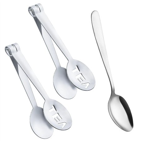 2 Pinces À Thé Et 1 Cuillère À Café