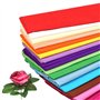 Papier Froissé en 15 Couleurs pour Emballage