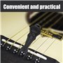 COACOM Lot de 10 chevilles de chevalet pour guitare, 1 extracteur de goupilles de chevalet, goupilles de cordes de guitare, broc
