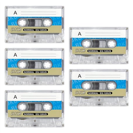 YSJCHEBS Pack De 5 Cassettes Vierges