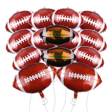 HDGSAFD 14 Morceaux De Ballons De Rugby