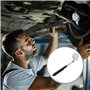 NyxSeat 1 lampe d'inspection extensible pour voiture - Outils mécaniques auxiliaires - Miroir rond à poignée ronde - Miroir conv