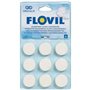 Cristalis Flovil Clarifiant Ultra concentré, pour Tous Types de filtres piscines - Lot de 27 pastilles - Made in France Blanc