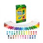 CRAYOLA Super Tips Lot de 50 marqueurs lavables