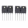 2 paires A1694 (2SA1694) + C4467 (2SC4467) NPN PNP Transistor de puissance au silicium TO-3PN 120V 11A 120W hFE:80-160