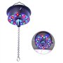 5 RPM - 9 RPM réglable miroir ball rotatif moteur avec 24 RGB LED lumière pour 4 6 8 12 "disco ball pour Party decor dj Band Bar