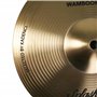 Wambooka Cymbals HCS plat Splash 10 pouces (25,4cm) pour batterie - Finition traditionnelle en alliage