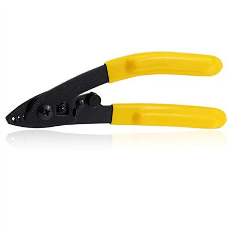 Xrten CFS-3 Trois Orifices Pinces à Décapage à Fibre Optique - Fibre Optique pour Dénuder Les Revêtements de Fibre de 125 μm à 2