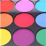 POFET Body Painting Kit de peinture pour le visage, Palette professionnelle non toxique de 15 couleurs lavable avec brosse pour 