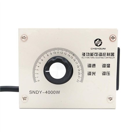 DollaTek régulateur de tension variable compact vitesse de la lumière portable? température tension variateur réglable