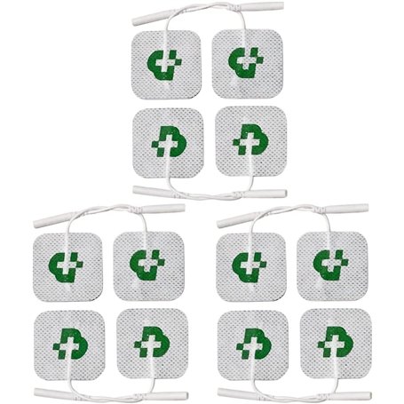 TESMED 12 électrodes de qualité supérieure mm. 50 x 50