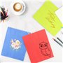 Vexillic Sac Cadeaux en Papier Kraft, 28 Pièces Coloré Sacs Cabas avec Poignée, Petit Sachet Cadeau pour Anniversaire Fêtes Mari