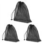 SPEACOUR 3 PCS Sac en Filet de Filtre de Pompe Sac de Filtre de Pompe d'Étang avec Cordon de Serrage Sac Filtrant de Pompe à Eau