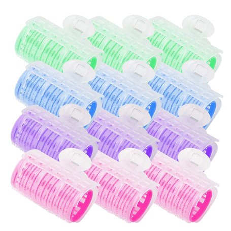 Zuzer 12pcs Bigoudis Rouleaux Grands pour Cheveux - DIY pour Femmes et Filles