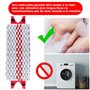 Lot de 4 Replacement Microfibre Pad Lavette pour Vileda EasyWring Ultramax/ 1-2 Spray, Balai Serpillère Lingette Serpillere pour