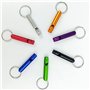 DOULEIN Sifflets de Survie d'urgence avec Porte-clés ，21 Pièces Aluminium Sifflet de Survie de Sécurité Sifflet Enfant pour Le S