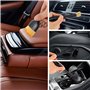 Chiluxendo Kit Nettoyage Voiture(5Pcs), Brosse Douce Anti Poussiere Intérieur Cpinceau, Pinceau Detailing Auto Kit de Détail, Br