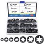 Glarks Assortiment de 280 rondelles de verrouillage à denture interne Starlock