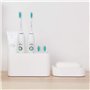 Fantasee Brosse à Dents Support pour brosses à Dents électriques, à Fixation Murale Amovible Dentifrice de Salle de Bain Caddy O