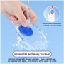 TingDongWei 2 Paires Talonnette Gel Silicone, Soulage Douleurs Pieds Semelle Talon pour Homme et Femme (EU 35-39)