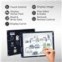 SCBRHMI Écran tactile TFT LCD HMI HD 10,1 pouces - CPU Cortex-A8 1 GHz, logiciel GUI inclus, adapté aux programmeurs compatible 