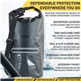 Mission Darkness Dry Shield Faraday Tote 15L // Waterproof Dry Bag for Electronic Device Security & Transport // Signal Blocking