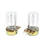 sourcing map 2 pcs 5K OHM Potentiomètre Rotatif linéaire 5KO B5K Pot