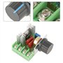 Régulateur de Tension Contrôleur de Vitesse de Moteur à Courant Alternatif 25A 50-220V 2000W, Module de Contrôleur de Vitesse de