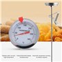 Cuisson Thermomètre Sonde Thermomètre BBQ Thermomètre de ménage Thermomètre en Acier Thermomètre de Cuisine Thermomètre Inoxydab