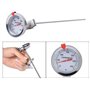 Cuisson Thermomètre Sonde Thermomètre BBQ Thermomètre de ménage Thermomètre en Acier Thermomètre de Cuisine Thermomètre Inoxydab
