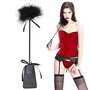 Cravache à plumes - Fouet à plumes - Fouet érotique - Accessoire sexuel pour BDSM SM - Adulte