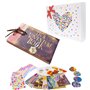 Pulaisen – Livre pour scrapbooking « Nos aventures » avec boîte cadeau