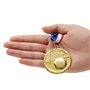 Médailles de Foot en Or, Lot de 12 Médailles de Football en Métal, Trophées de Participation d'Equipe, Cadeaux de Fête