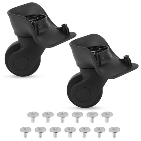 2 Pièces Valise Roues de Remplacement