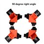 Lot de 4 Presses d'angles de 90 Degrés Serre Joint Menuisier Menuiserie Outillage pour Perçage et Fabrication d'armoires