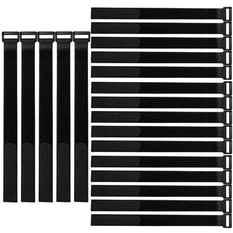 FULARR 20Pcs premium 30cm Attaches Câbles