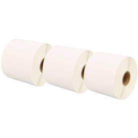 3 Compatibles Rouleaux 72mm x 36mm Étiquettes thermique pour Zebra GK420d GK420t GC420d GX420d GX420t GC420t GX430t GT800 LP2844