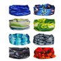 Bandeau Foulard Bandana Echarpe Bandana Casque Multifonction Cache Cou Masque Visage Casquette Moto Vélo Randonnée Sport Anti Po