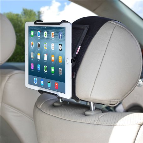 TFY Support pour Appuie-tête de Voiture avec Angle Ajustable pour 6-12.9 Pouces Tablettes