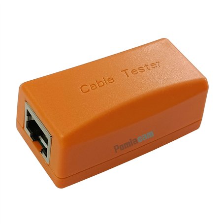 Boîte de test de câble réseau Testeur CCTV câble réseau à connecteur de ligne CCTV testeur de câble réseau détection d'accessoir